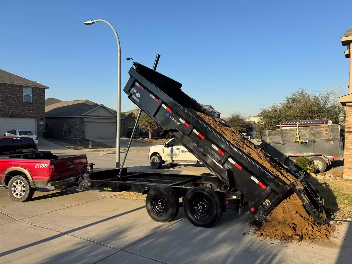 Dump Trailer for Rent