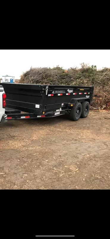 7' x 14' 2022 Ironbull Dump Trailer
