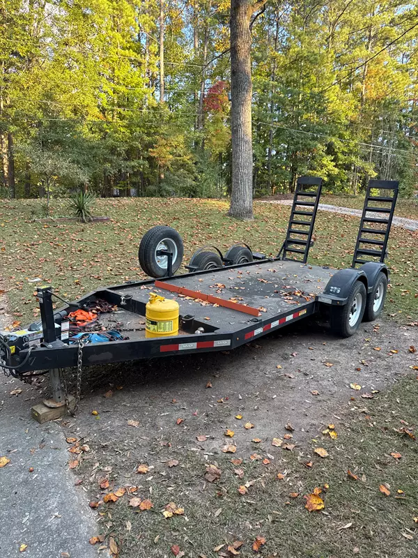 15' Equipment/ Utility/ Moving Double Axle Trailer 10k 