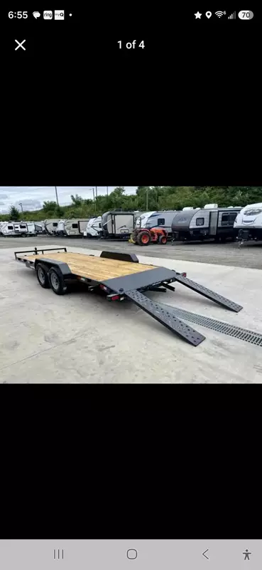 20' x 6' Car Hauler Trailer