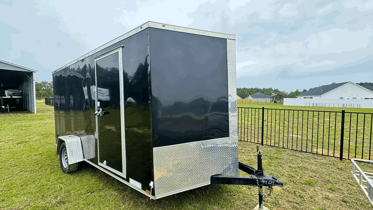 7x14 SA DIAMOND CARGO ENCLOSED TRAILER