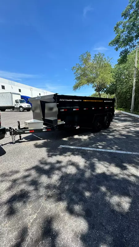 14' Dumpster trailer 