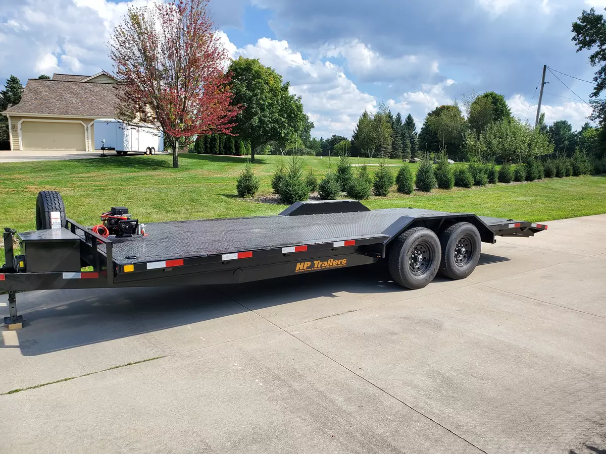 2023 22ft Flatbed Trailer 14k