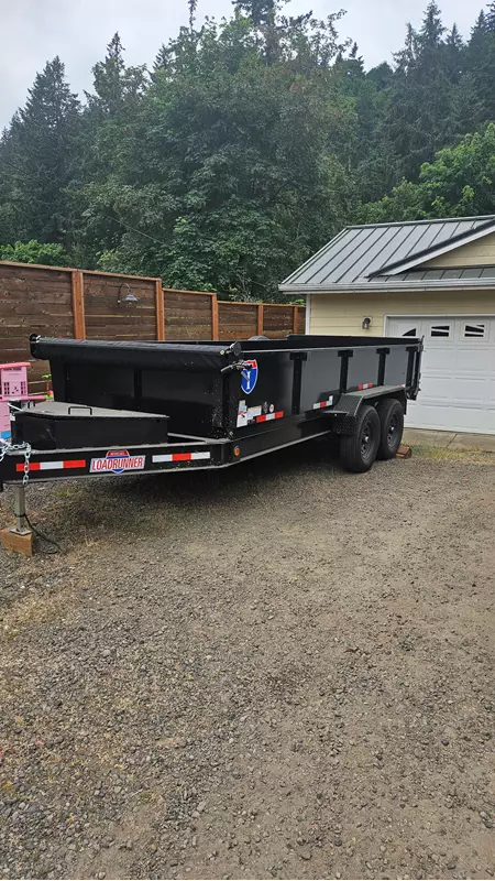 7' x 16' Dump Trailer