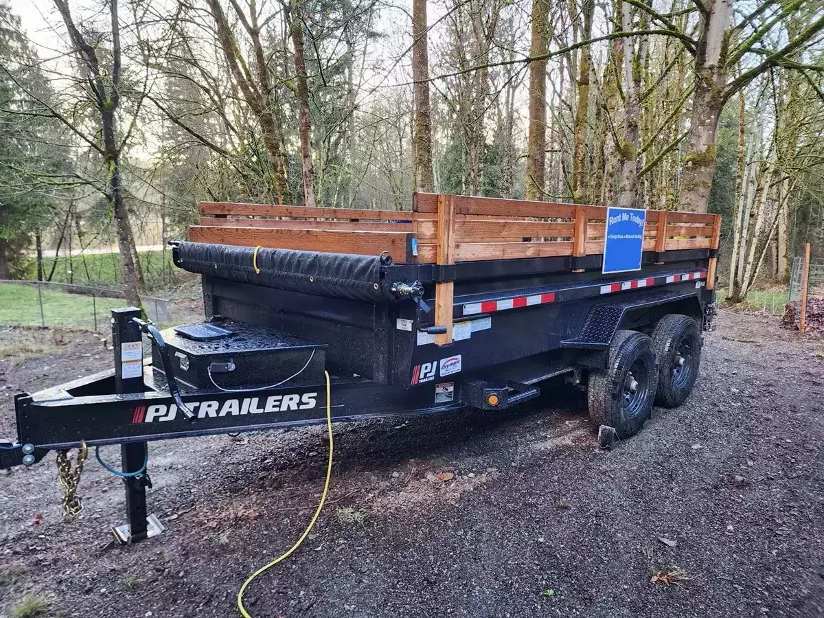 Dump Trailer. 14k, 14 foot PJ Dump.