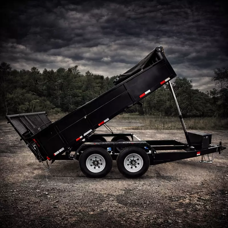 2026 6'.5 x 12' Mayhem Dump Trailer