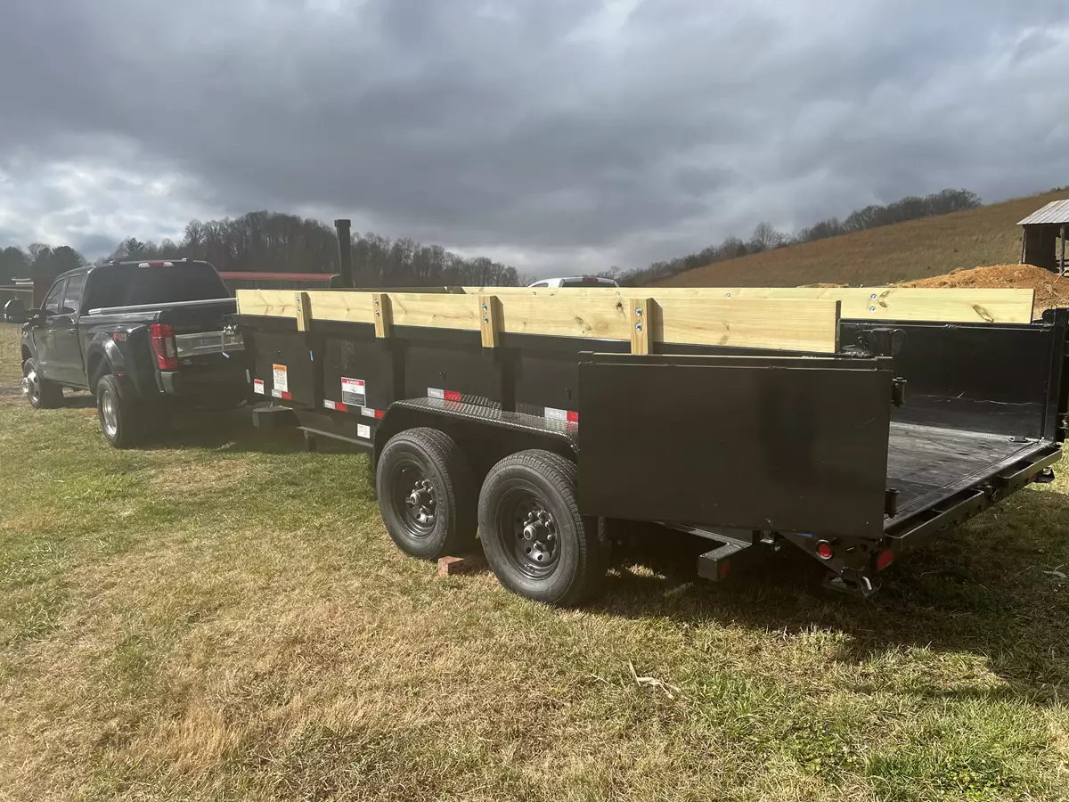 16ft Big Tex Dump Trailer