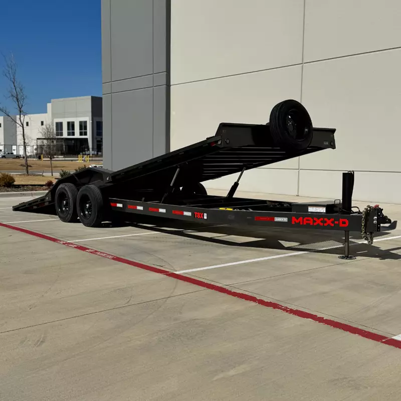 24' x 8.5' Tilt Flatbed Trailer