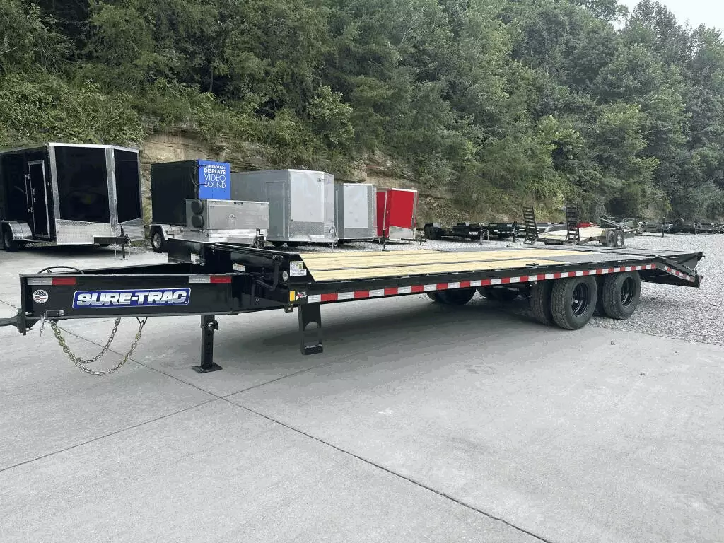 25ft Beaver Tail Equipment Trailer 22K