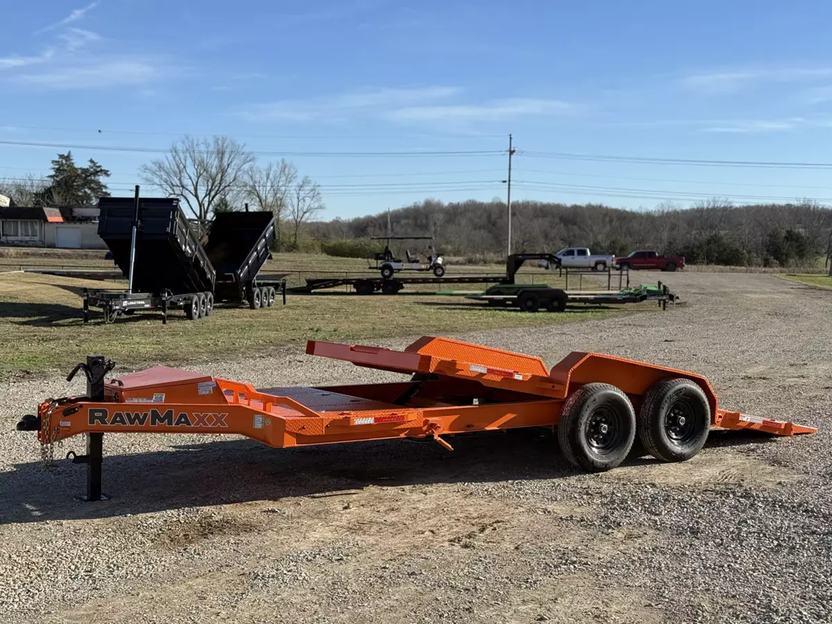 2026 RawMaxx Tilt Deck Equipment Trailer
