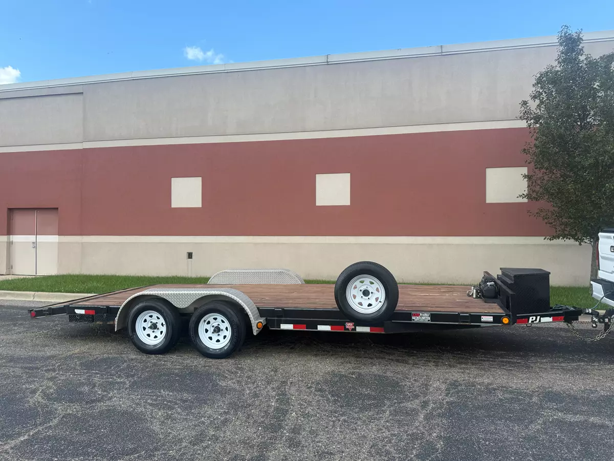 7' x 20' PJ Open Car Hauler 