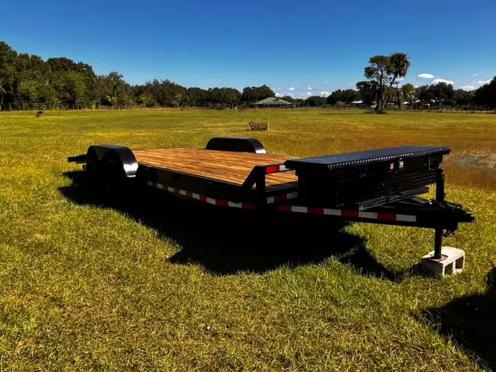7' x 20' Car Hauler with Winch