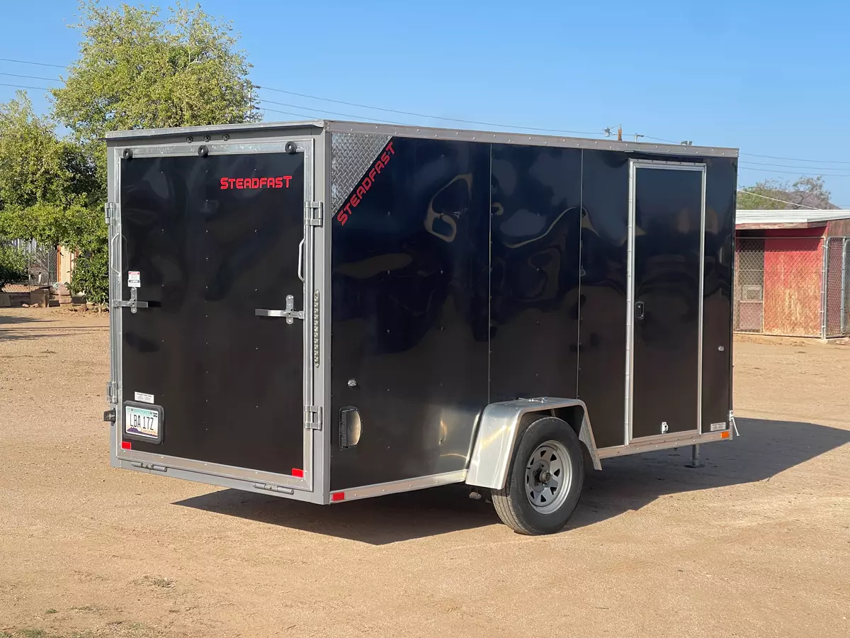 6' x 12' Enclosed Trailer with Ramp