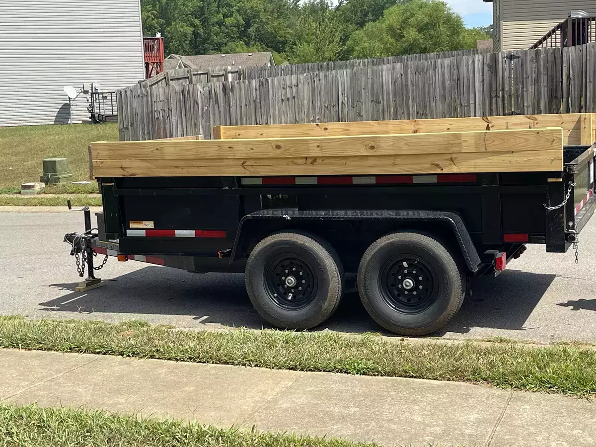 6' x 12' Dump Trailer