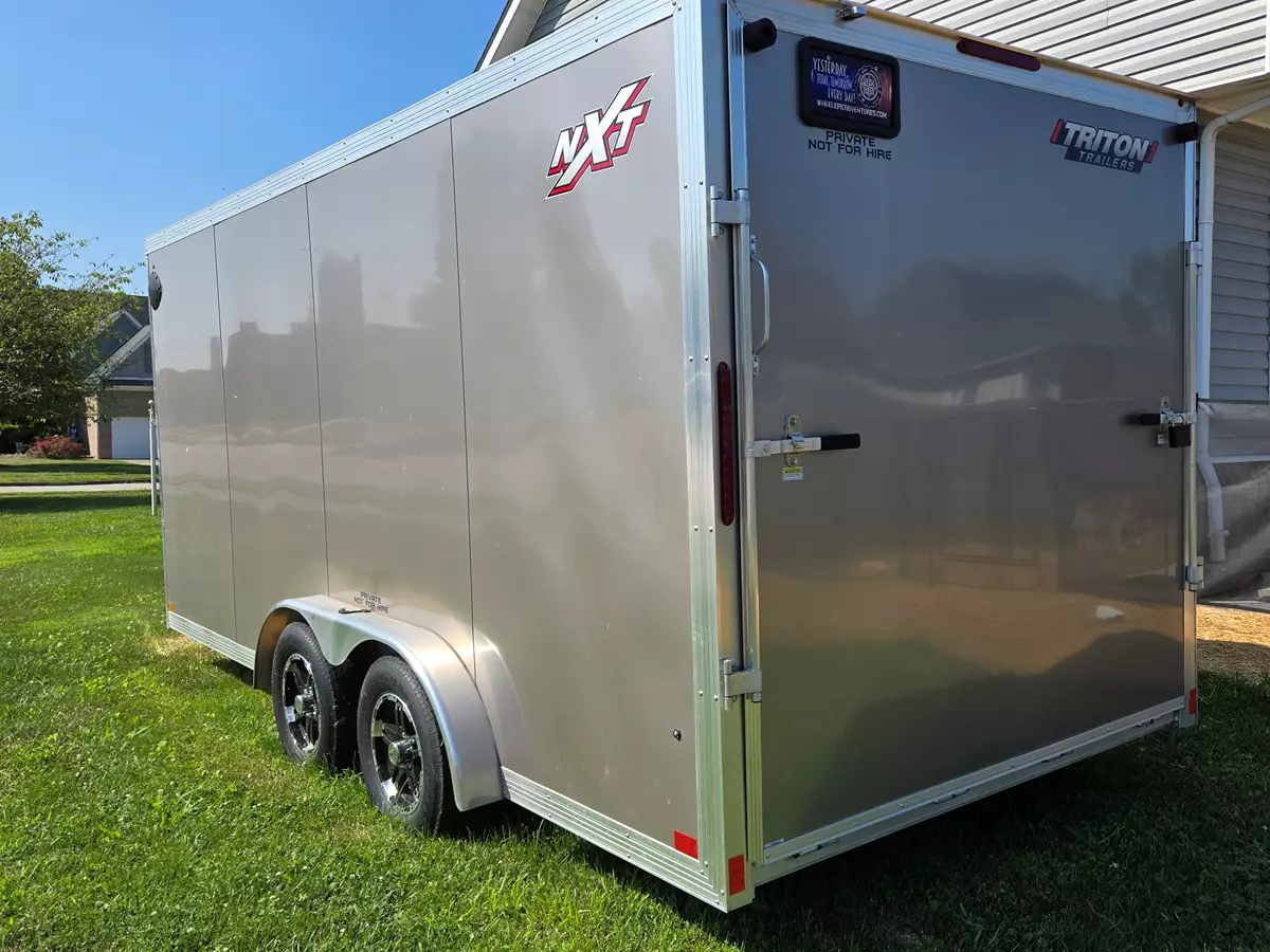 7.5' x 16' Enclosed Trailer