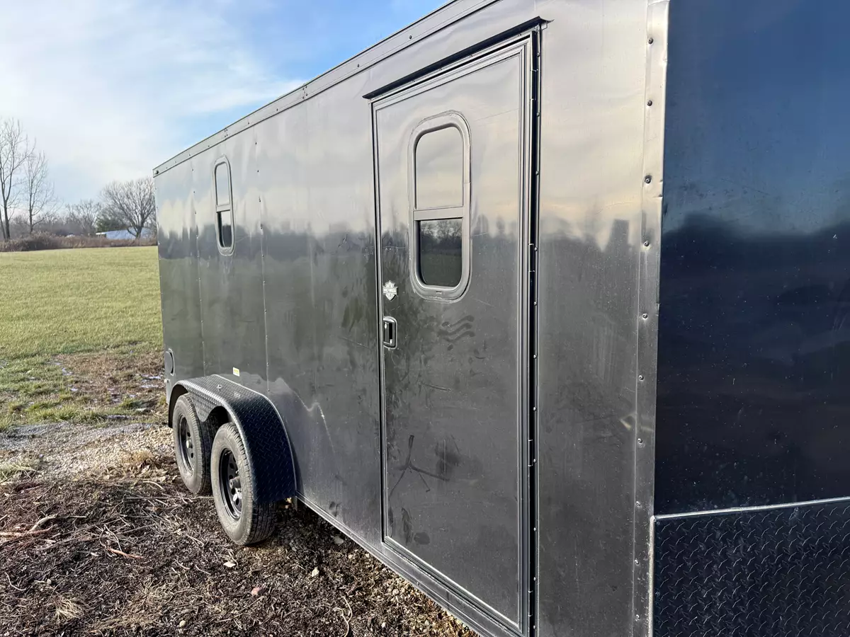 14ft x 7ft Enclosed Trailer