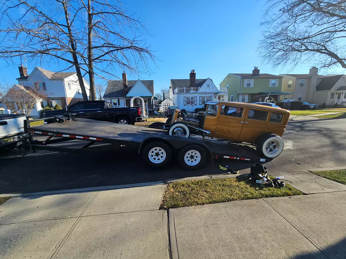 20ft Tilt Deck Car Trailer with 5k Winch