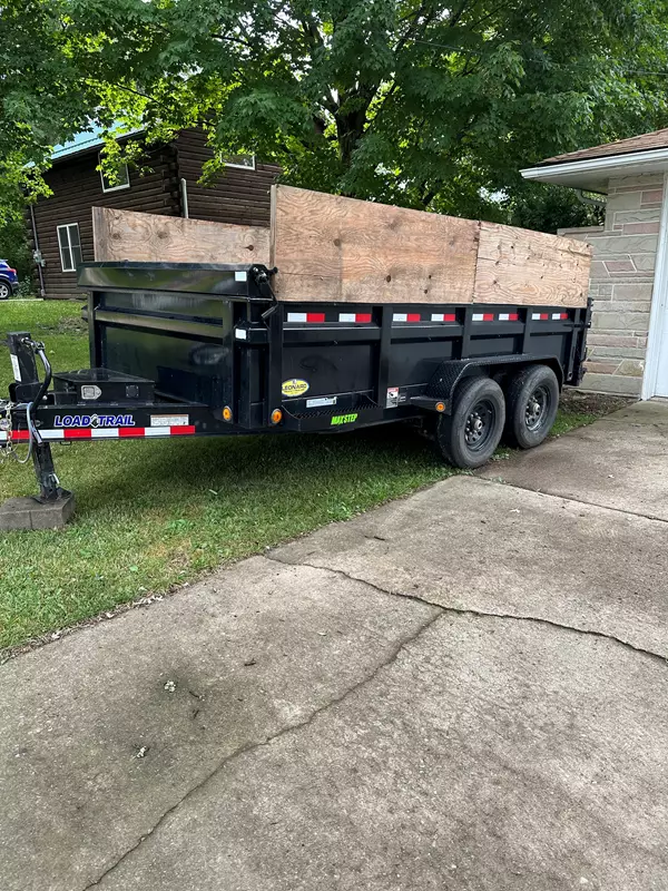 7’X16’ Dual Axle Dump Trailer