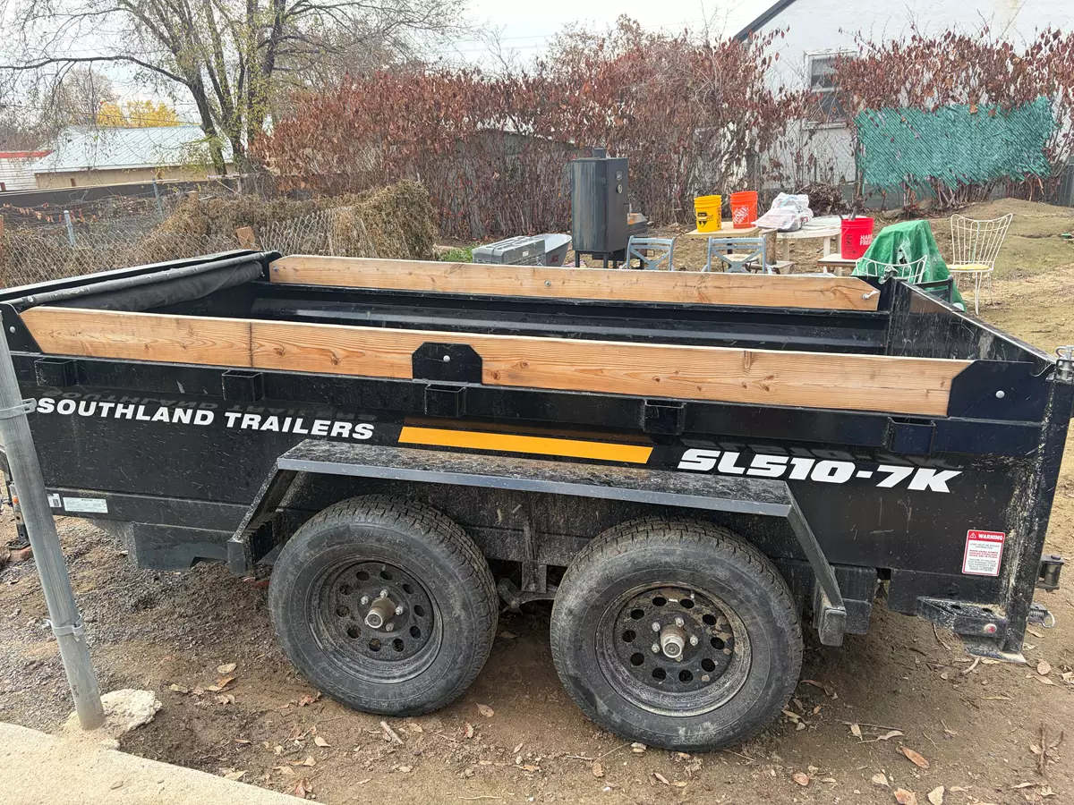7,000lb 10ft Dump Trailer
