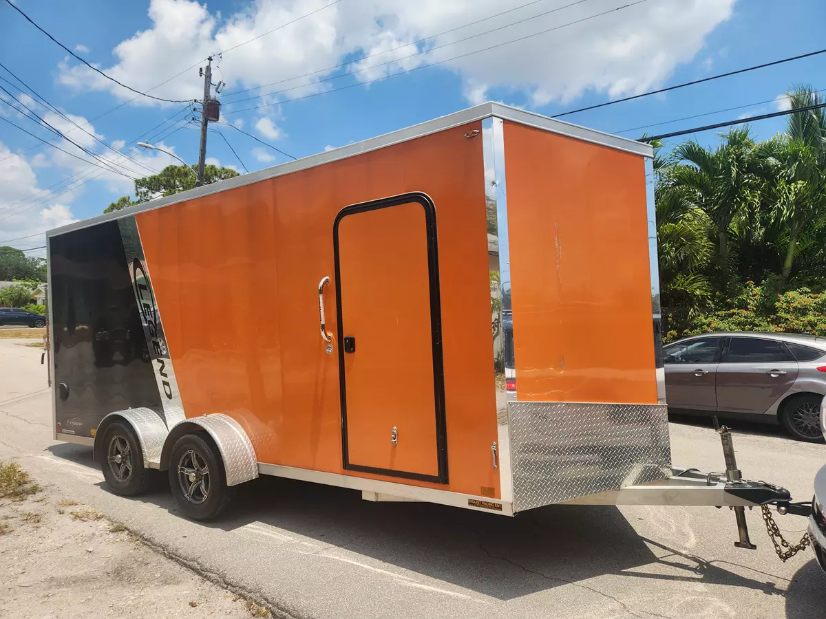 20' Legend Aluminum Motorcycle Trailer