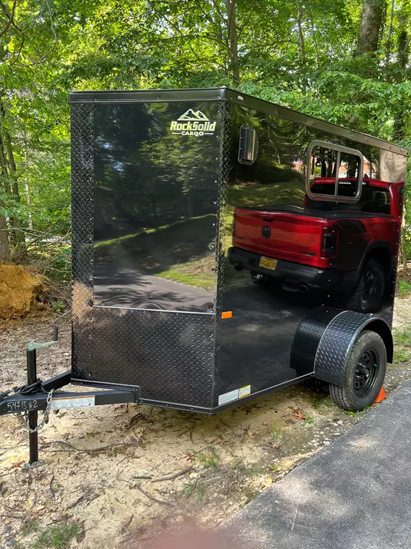 8' Rocking cargo trailer