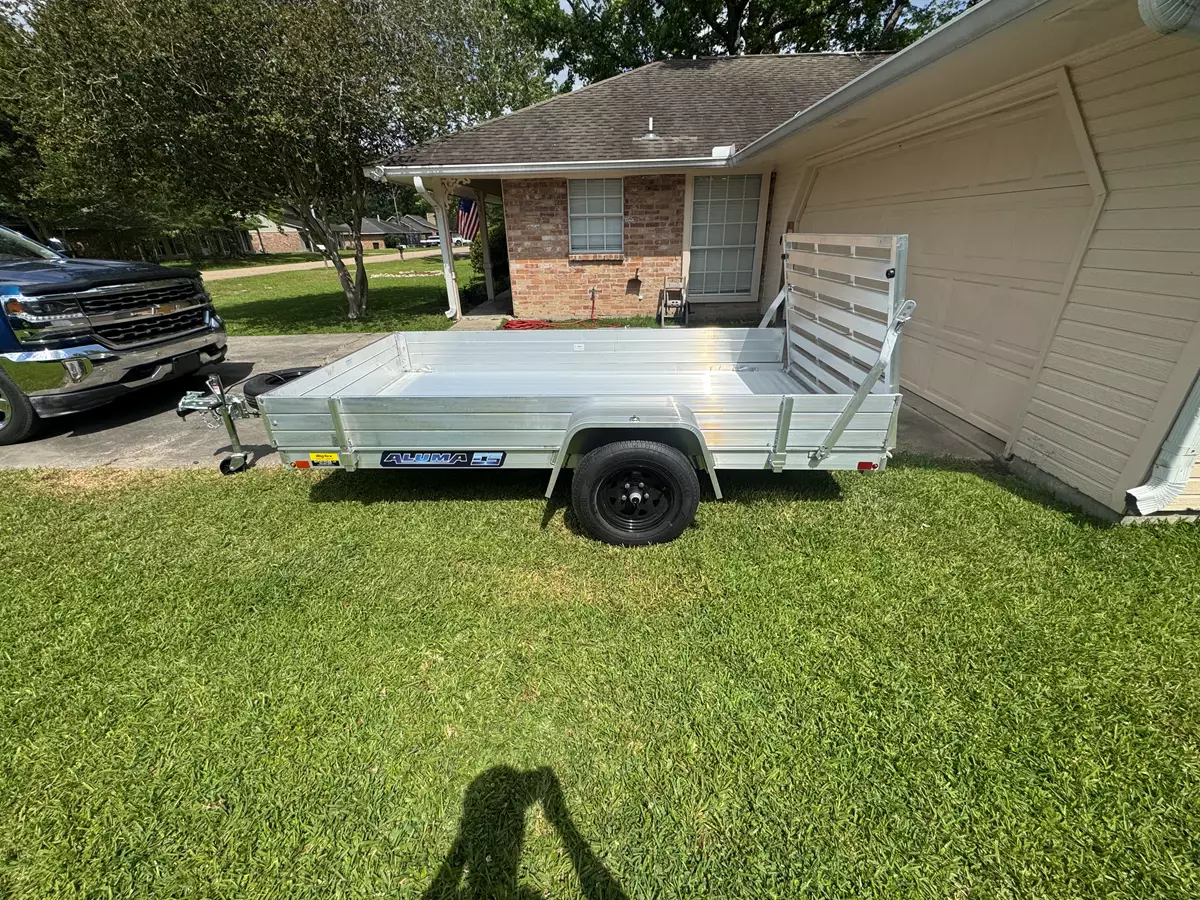 Aluma Trailer 10ft x 6ft with Short Walls Single Axle