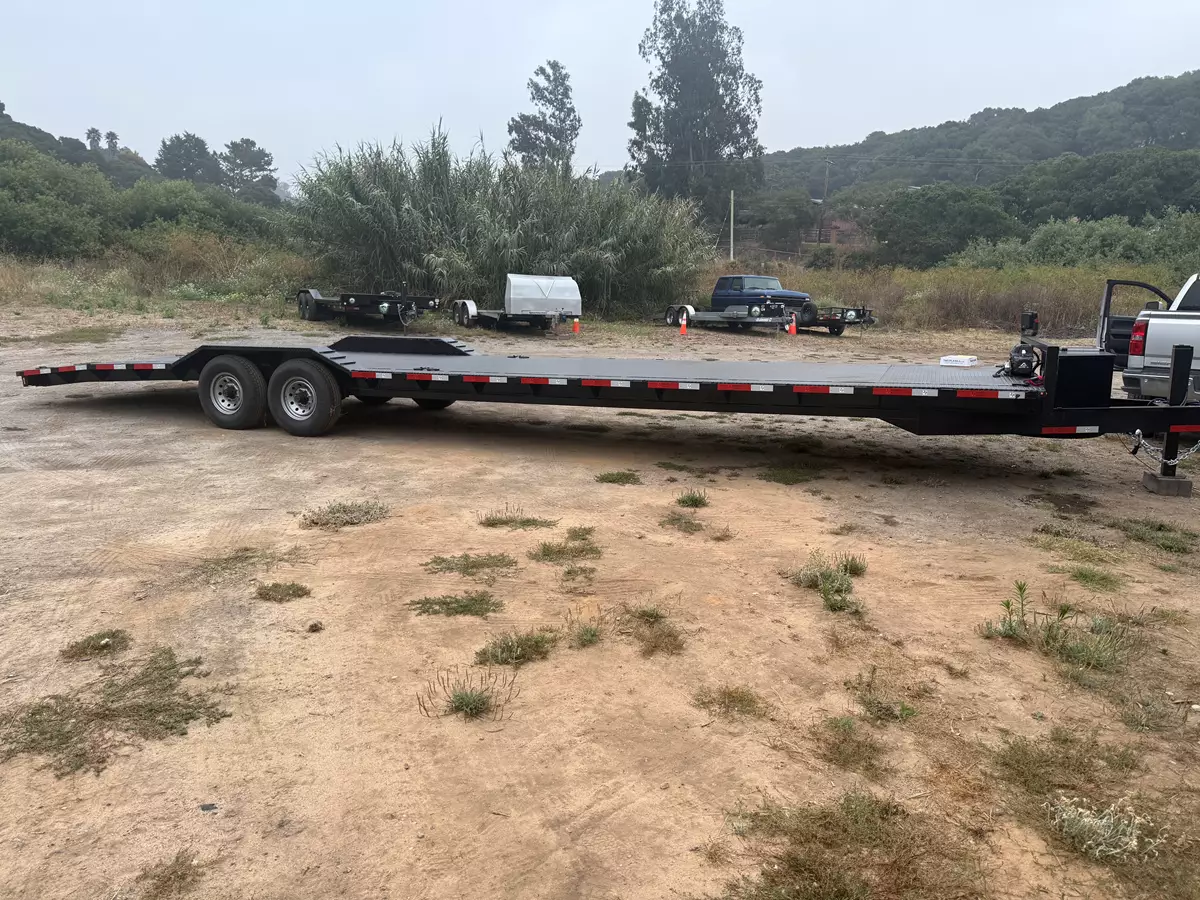 36ft Texas Pride 2 Car Hauler with Drive over Fenders