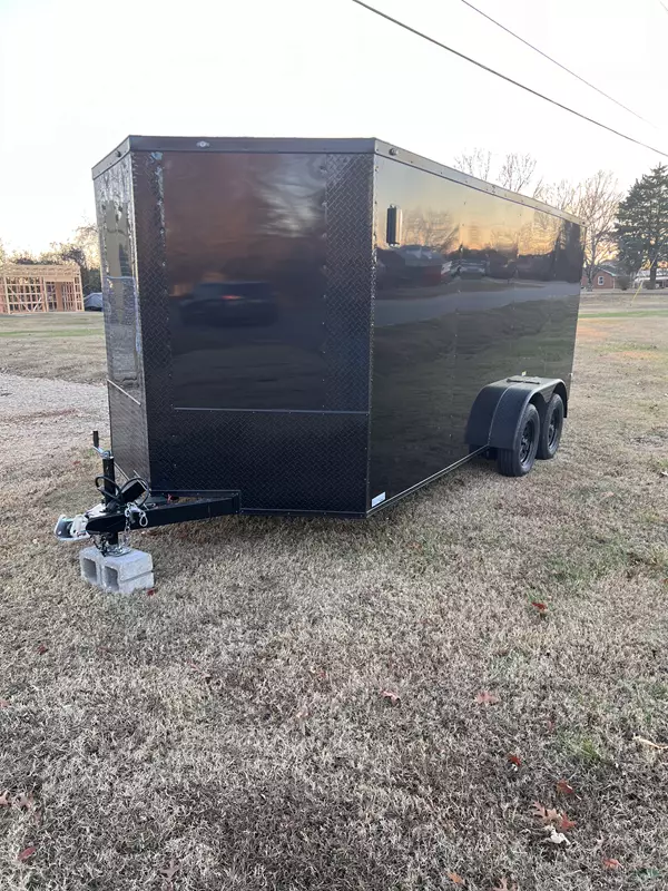 7ft x 16ft Tall Enclosed Trailer (2)