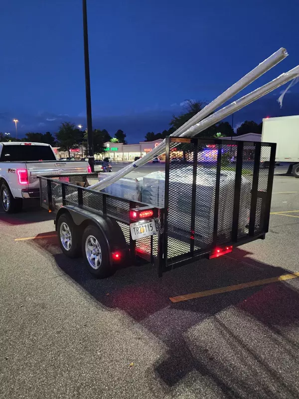 12' x 6' Trailer - Motorcycle / ATV - Furniture - Yard Debris