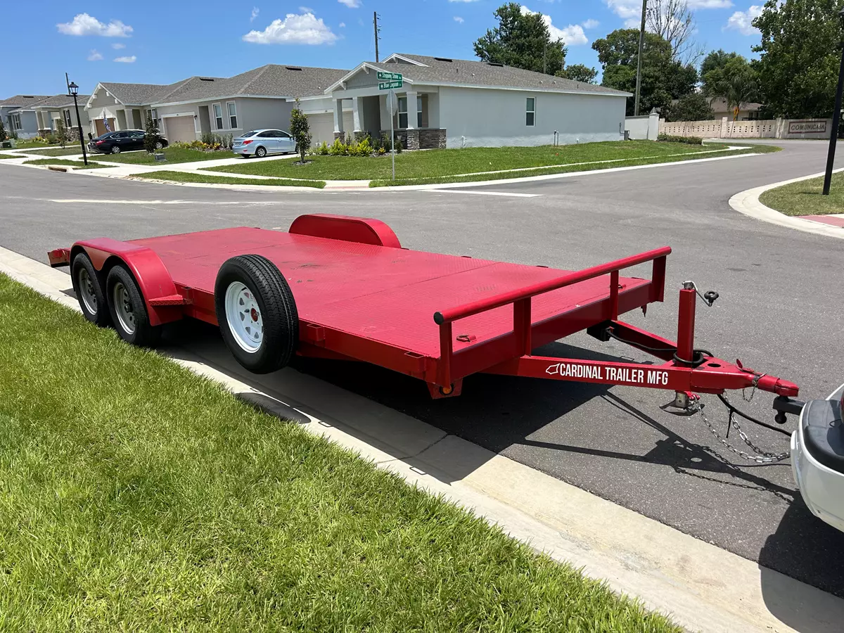 20 foot car trailer