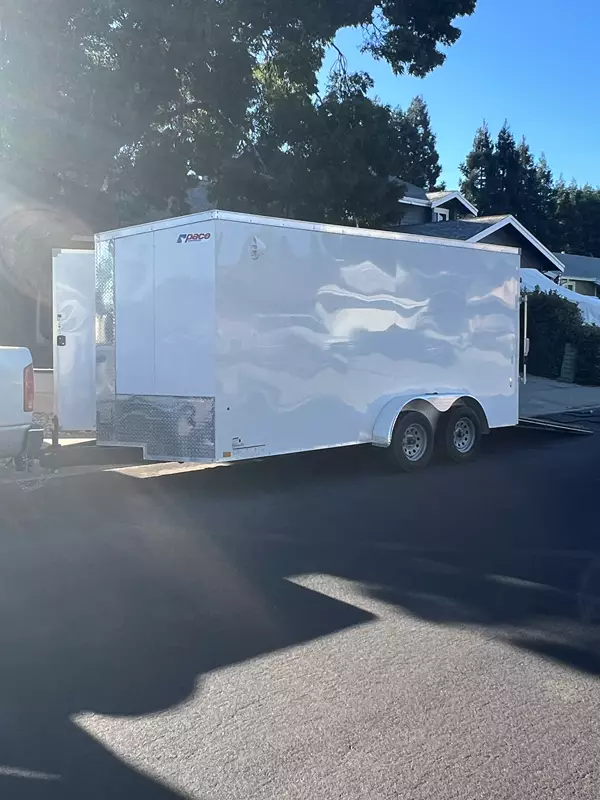 16' V-Nose Enclosed Trailer