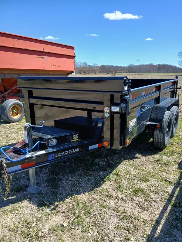 Load Trail 72"x12' 10K Dump Trailer with tarp
