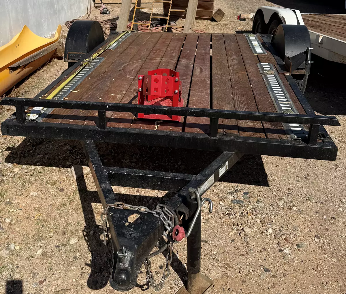 12ft Flat Bed Utility Trailer 