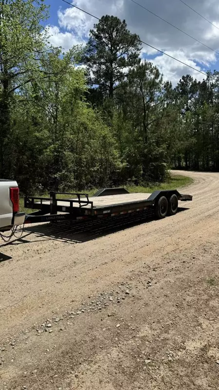 22ft Lowboy Car Hauler Bumper Pull