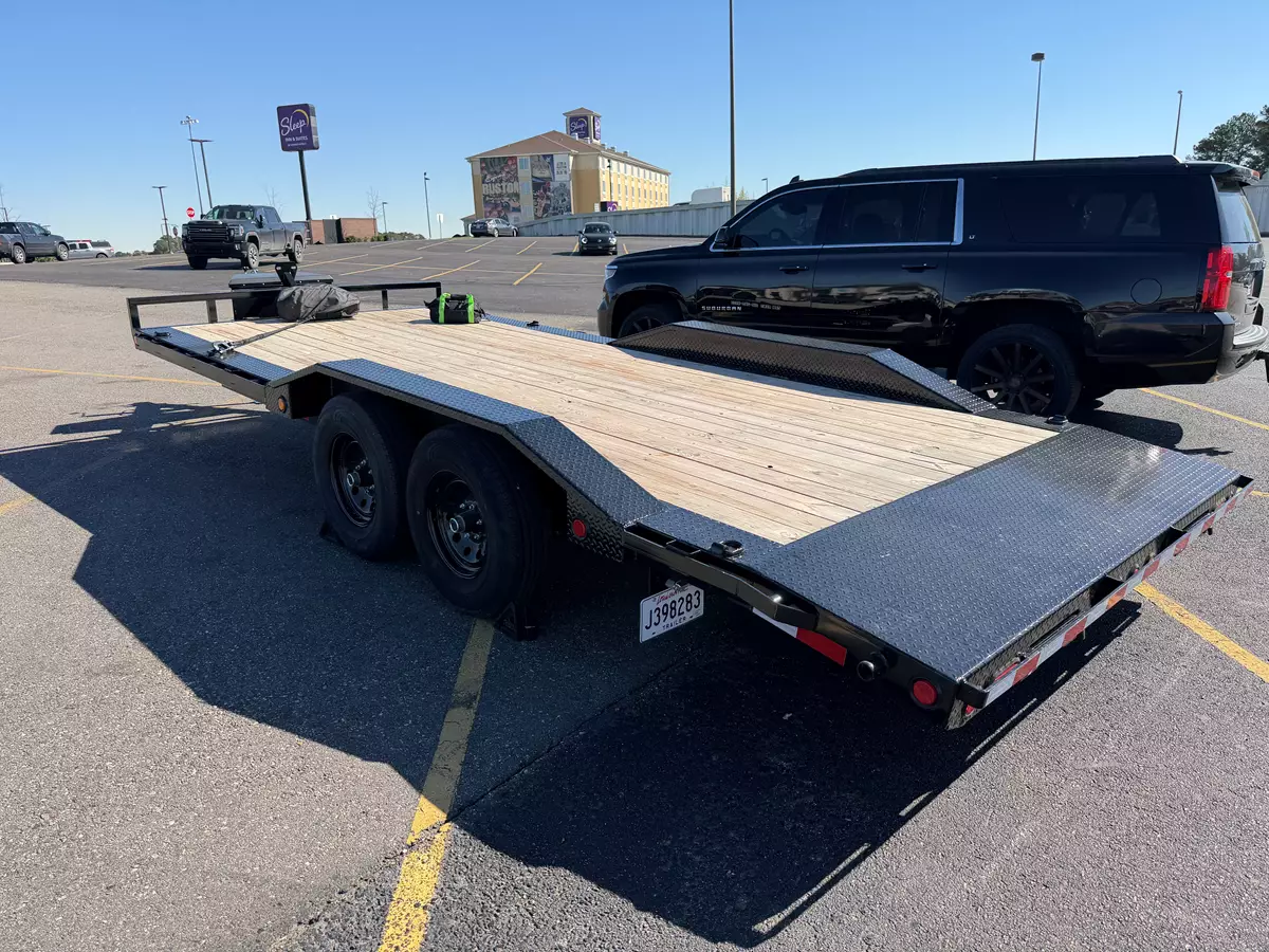 20ft Car Hauler Trailer Rental – Winch Included