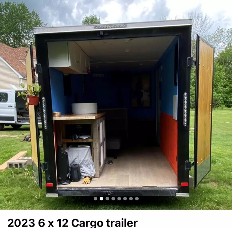 Cargo / Motorcycle Trailer - Insulated with windows