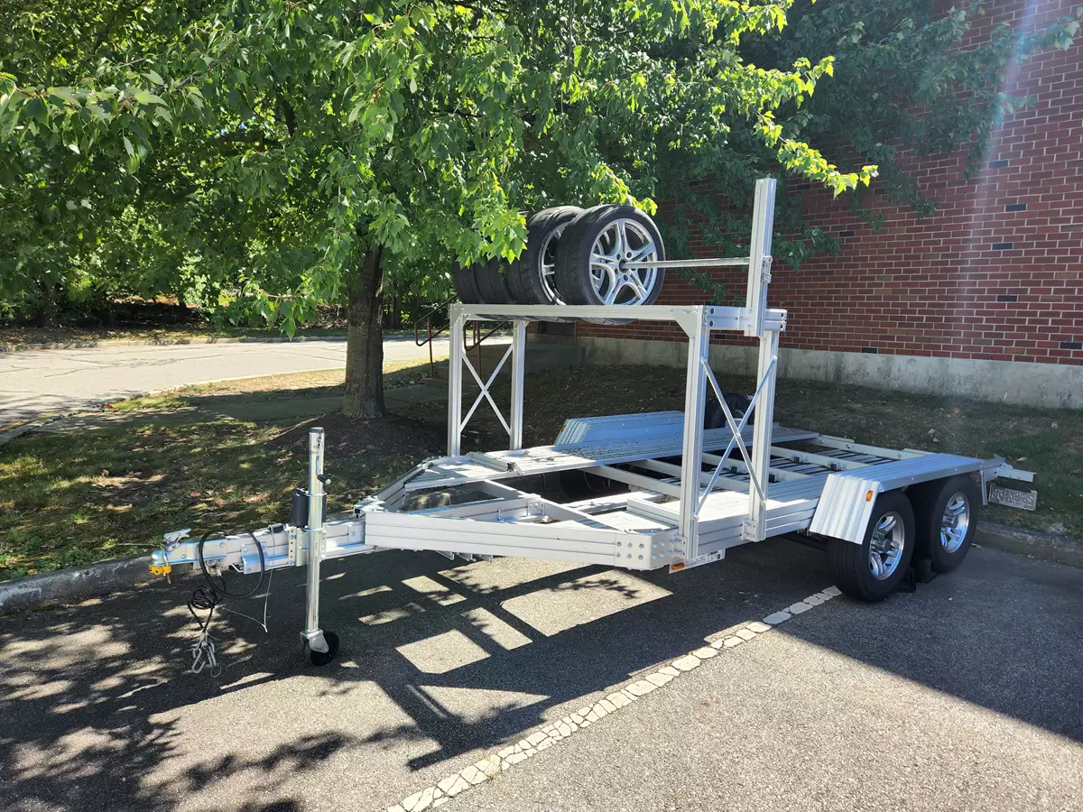 18' Aluminum Car Trailer