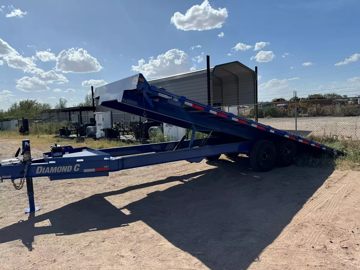24’ Deck over Power tilt Trailer