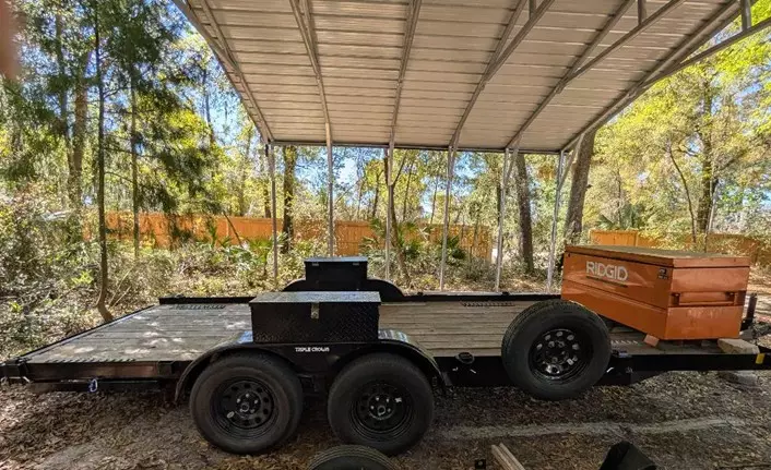 7' x 18' Motorcycle / Flatbed Trailer 2025