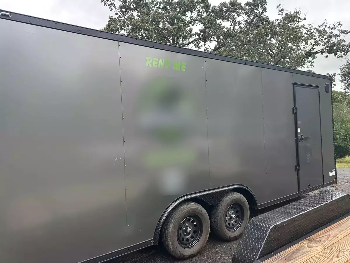 8'.5 x 20' Enclosed Cargo Trailer - Clean, Secure, Easy Tow