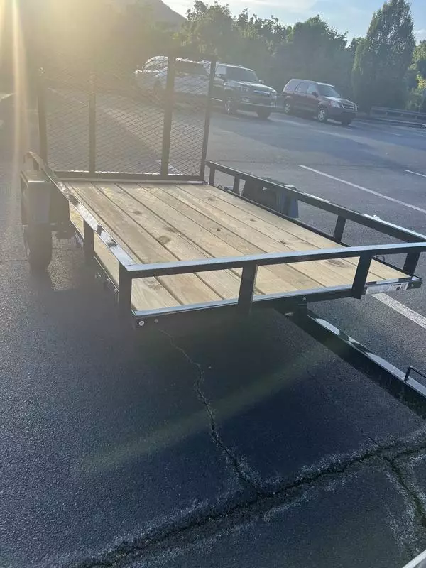 2023 5'x8' Utility Trailer with Wood Floor and Ramp