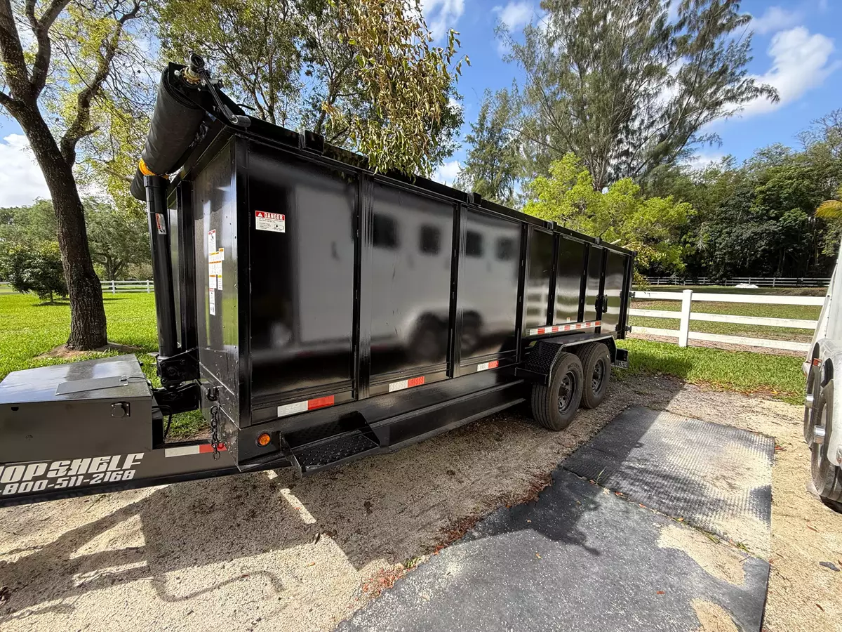 2026 Top Shelf 18ft Dump Trailer 