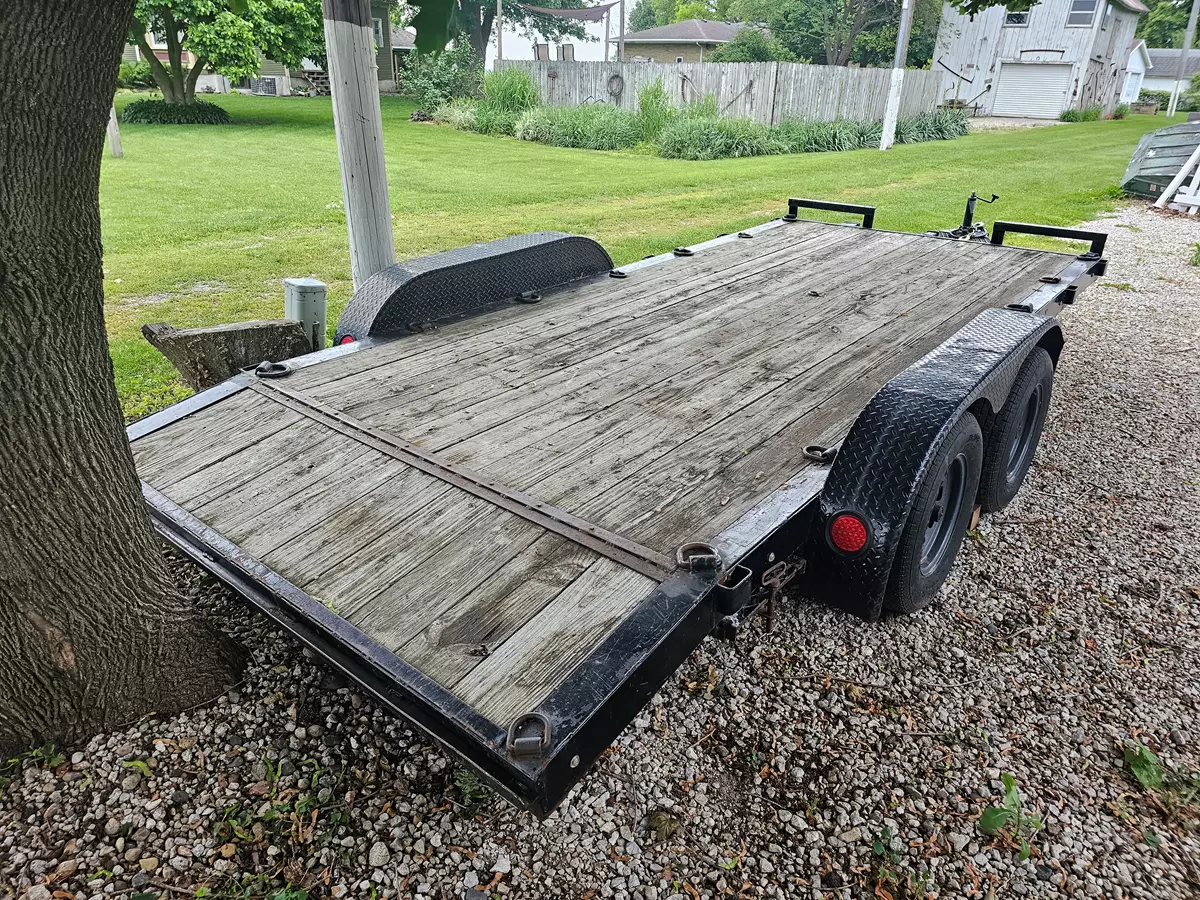 16ft Trailer with optional bed rails