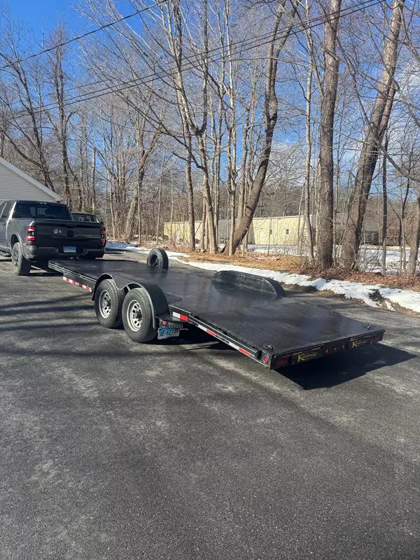 10k GVWR 21 foot Kaufman Dove Tail Car Trailer 