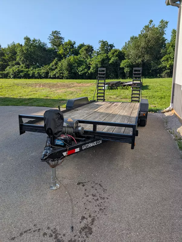 18' x 81" Equipment Trailer