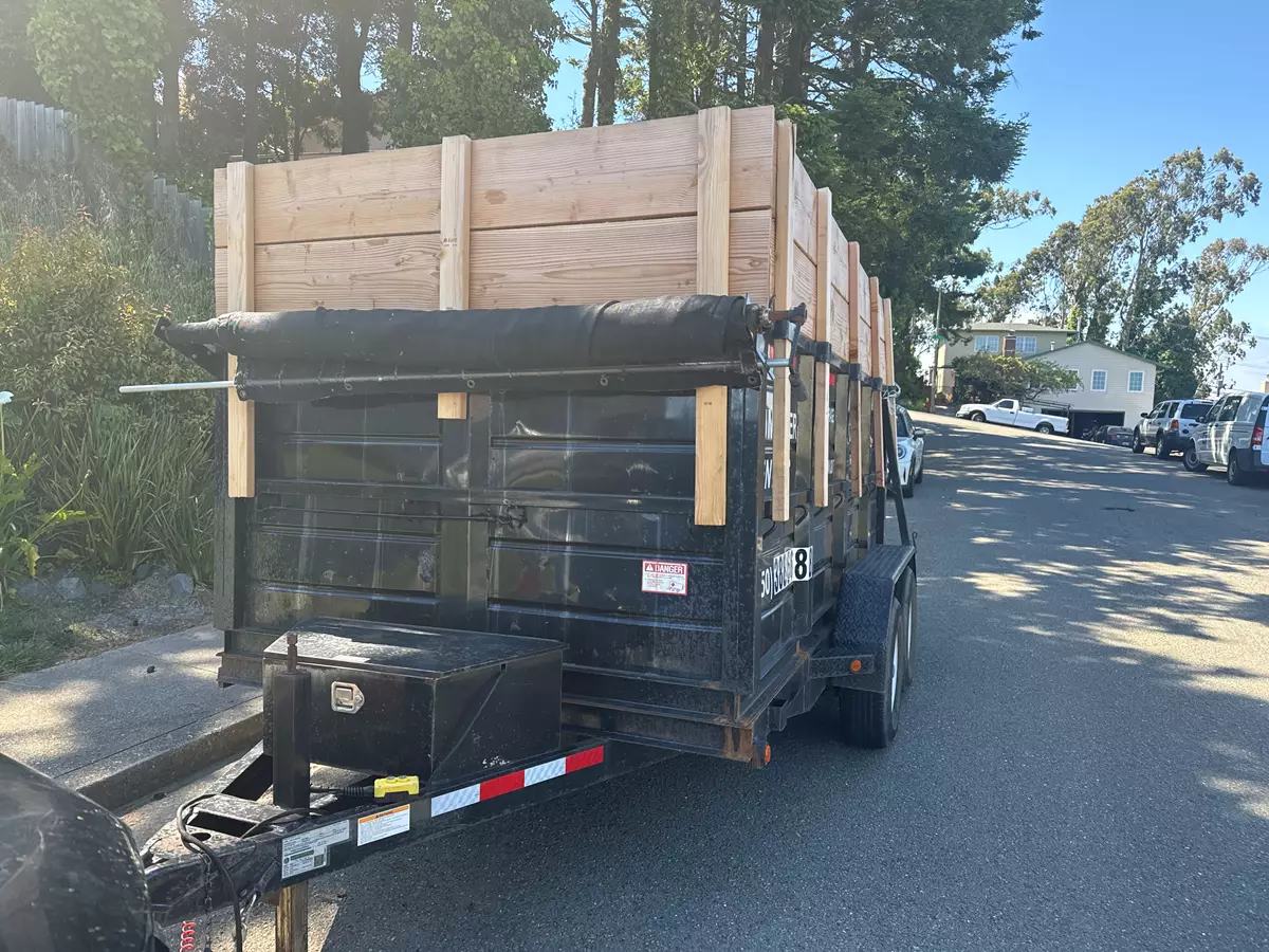 12’ trailer 18cu yards