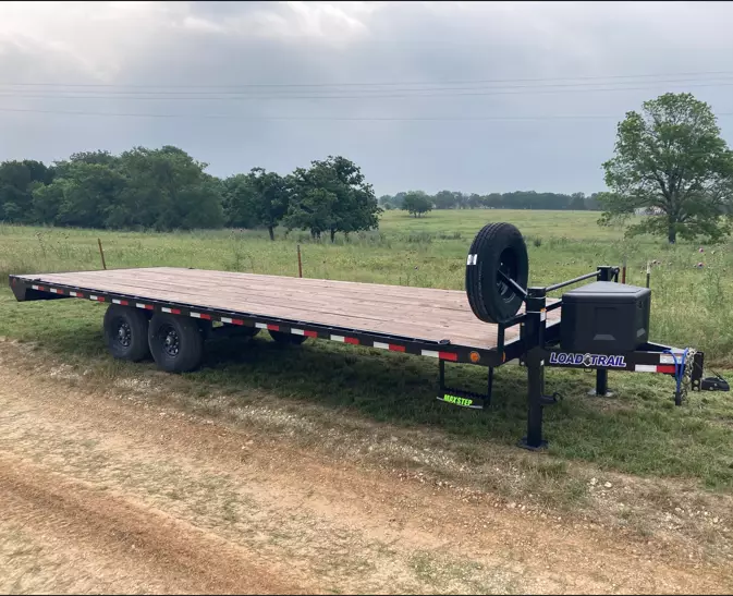 24' Flatbed Deck over Trailer