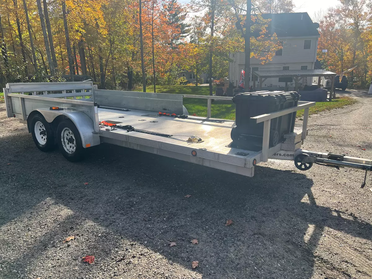 7x18 Aluminum SXS / ATV Trailer Rental – Lightweight & Heavy-Duty