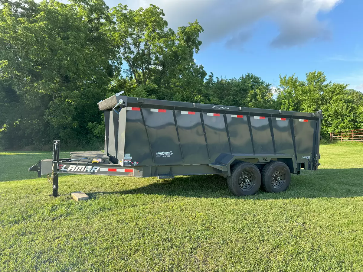 16ft Dump Trailer 4ft walls