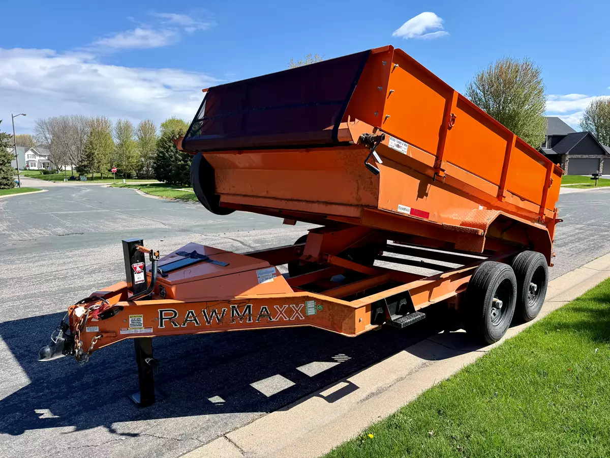 7' x 14' x 3.5' Dump Trailer